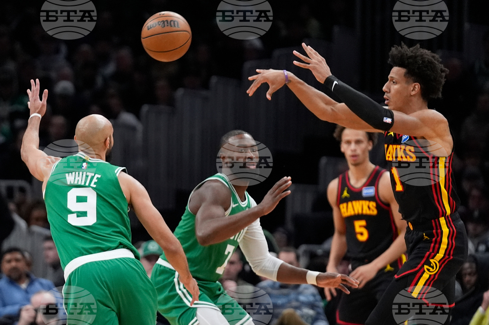 Hawks Celtics Basketball