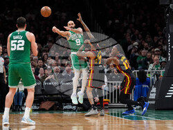 Hawks Celtics Basketball