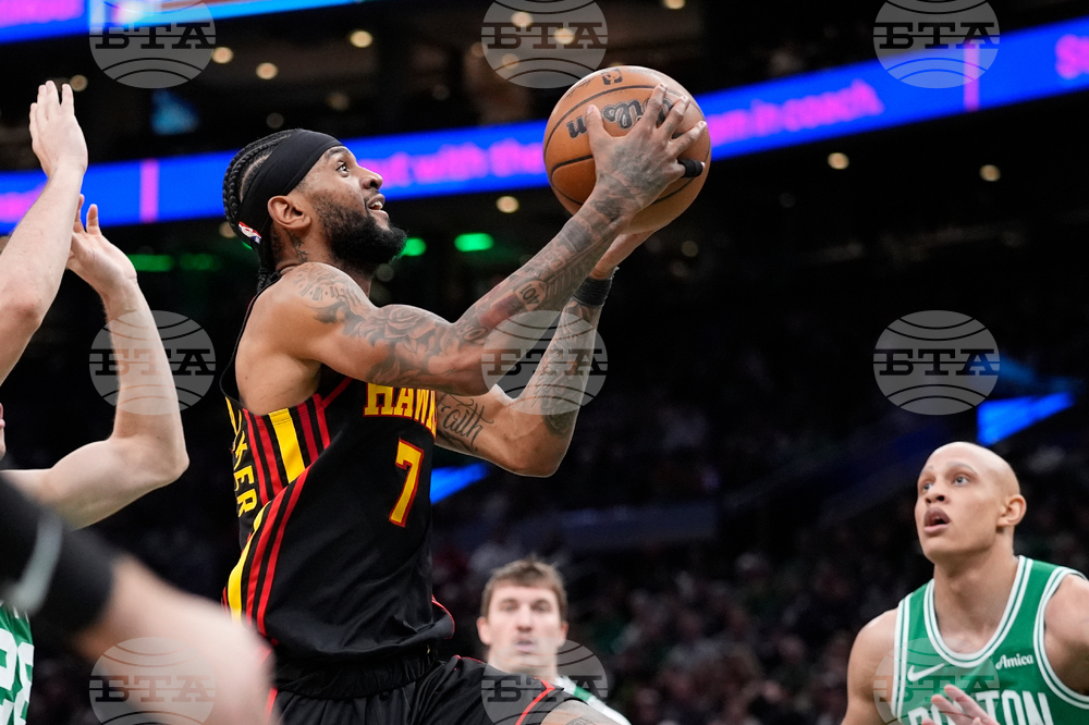 Hawks Celtics Basketball