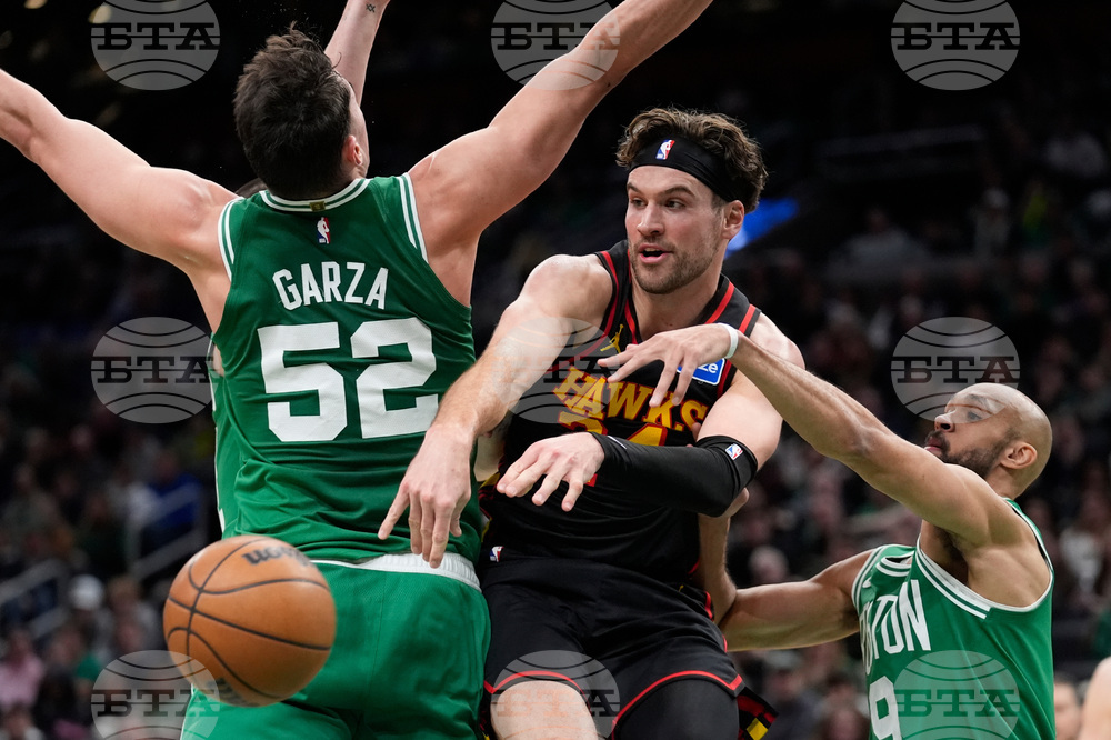 Hawks Celtics Basketball