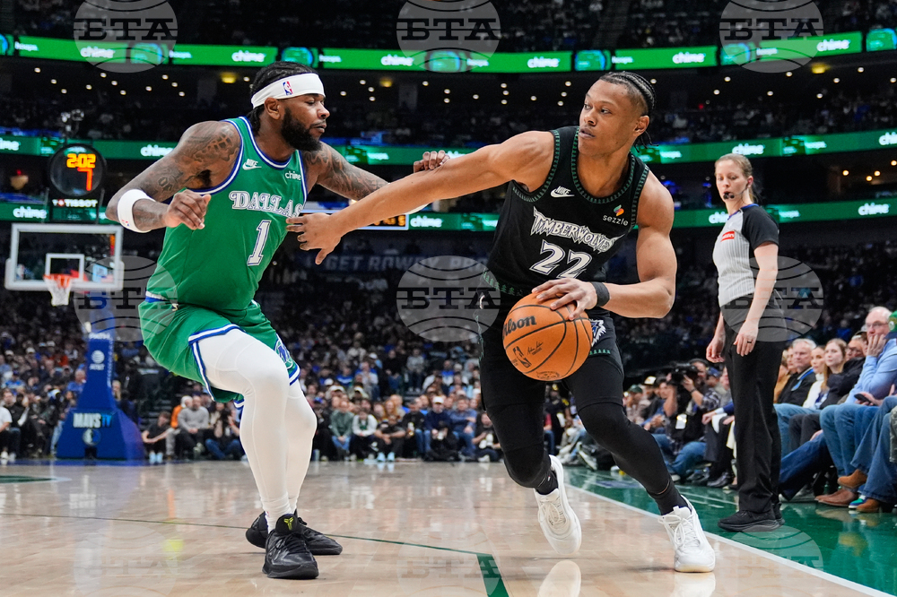 Timberwolves Mavericks Basketball