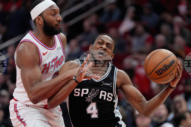 Spurs Rockets Basketball