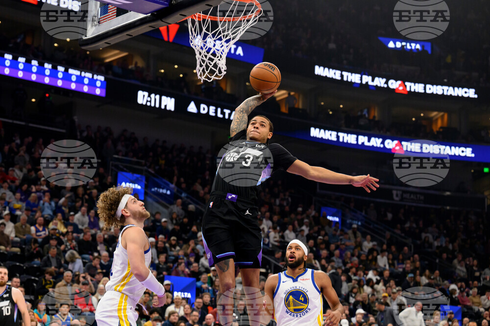 Warriors Jazz Basketball