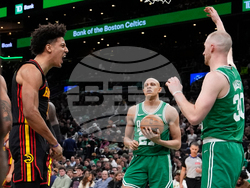 Hawks Celtics Basketball