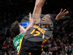 Hawks Celtics Basketball