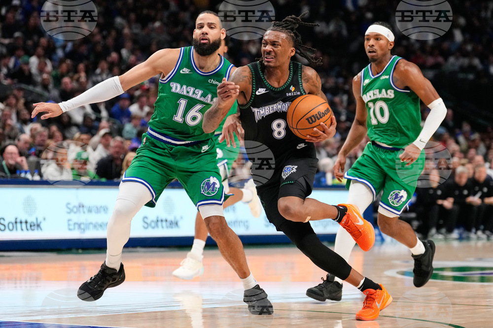 Timberwolves Mavericks Basketball