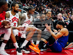 Knicks Raptors Basketball