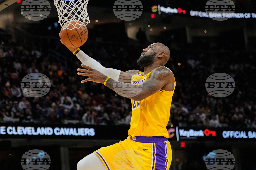 Lakers Cavaliers Basketball