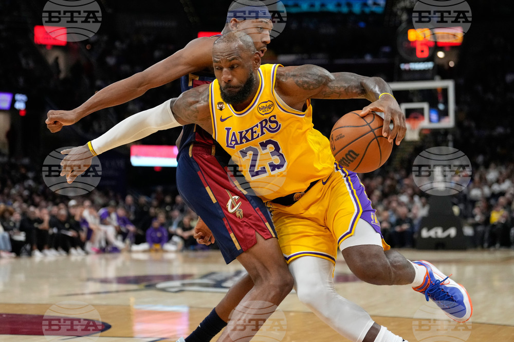 Lakers Cavaliers Basketball