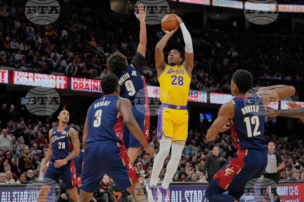 Lakers Cavaliers Basketball