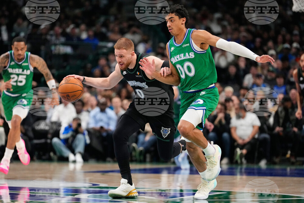 Timberwolves Mavericks Basketball