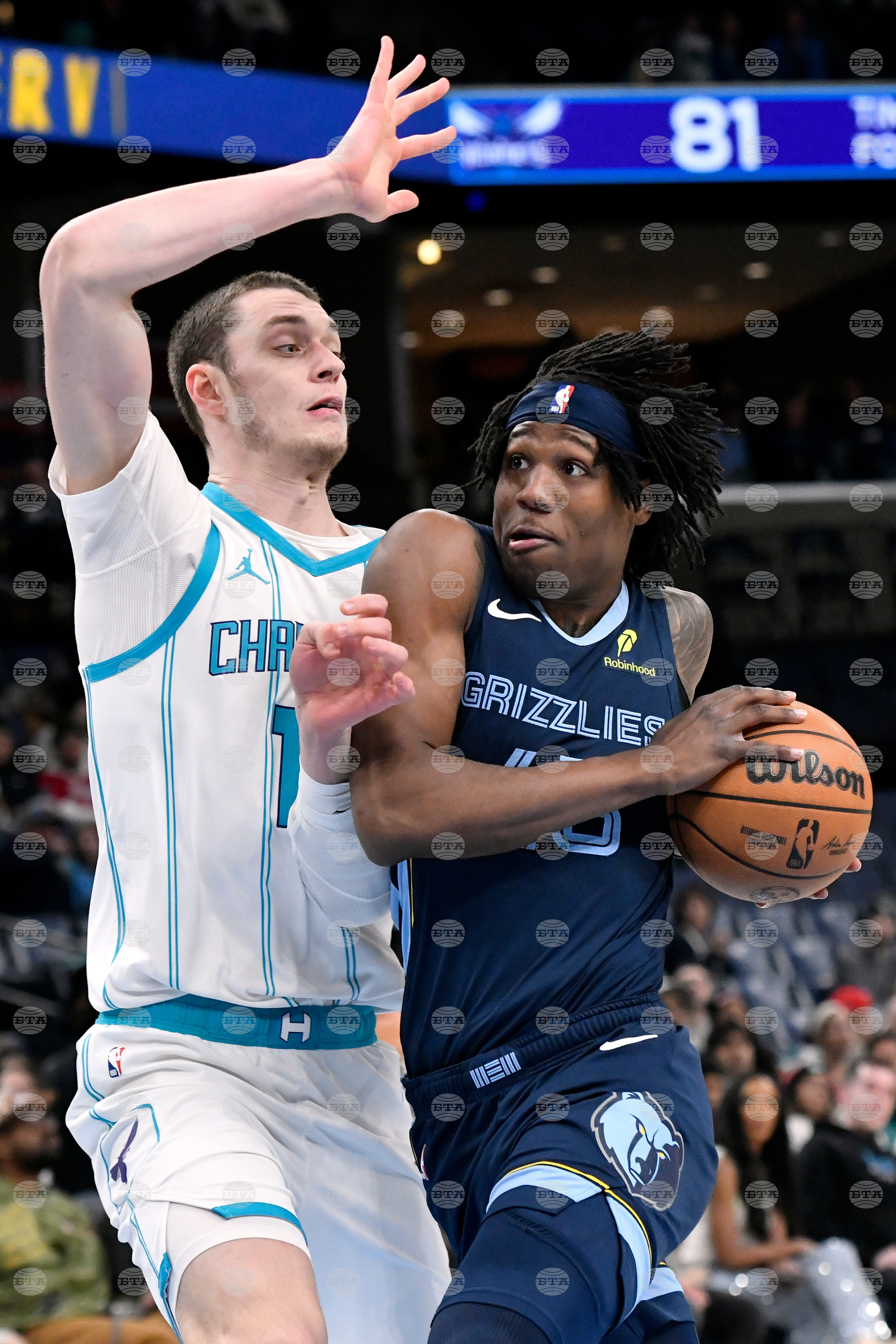 Hornets Grizzlies Basketball