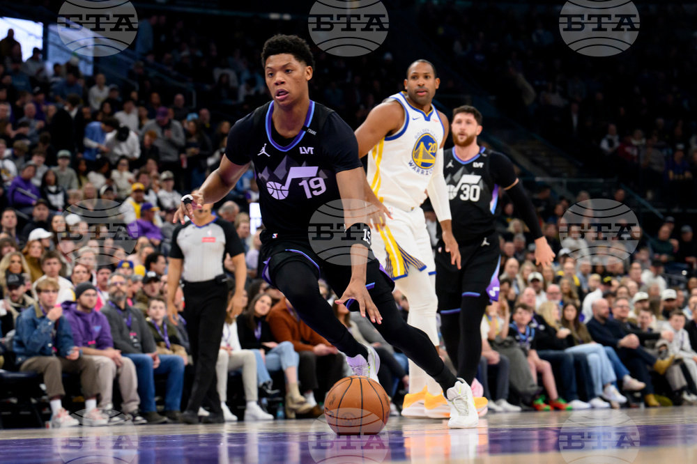 Warriors Jazz Basketball