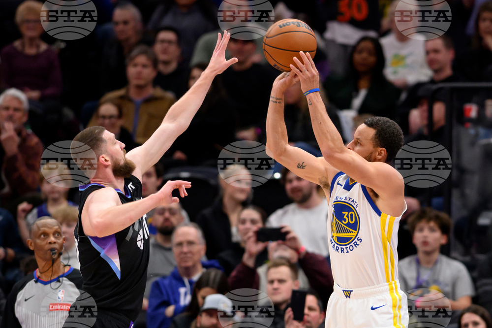 Warriors Jazz Basketball