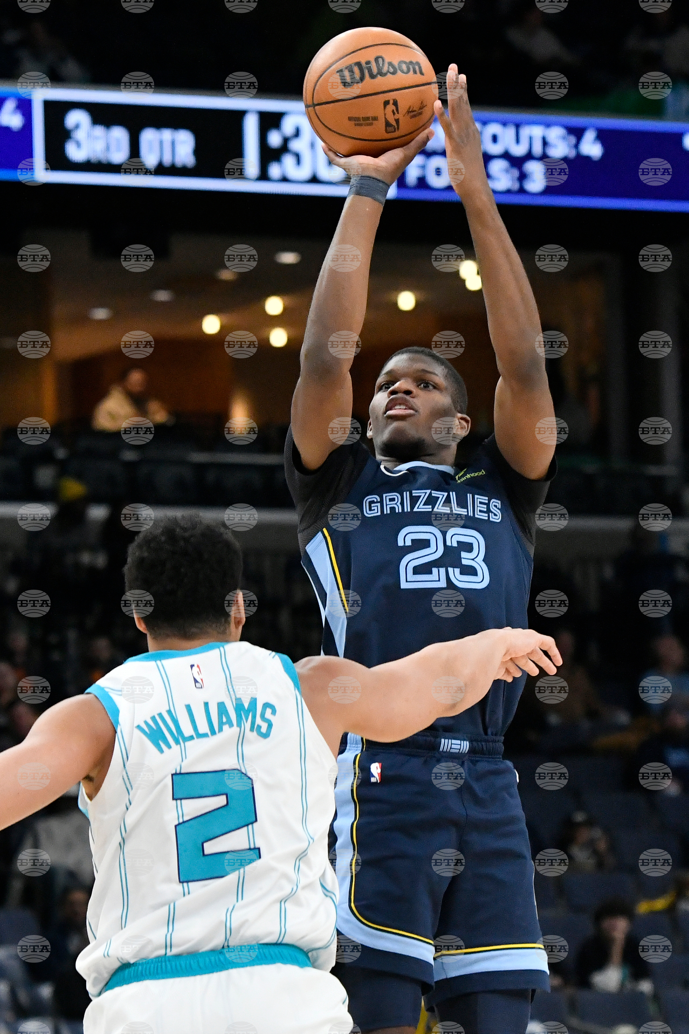 Hornets Grizzlies Basketball