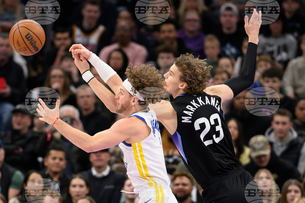 Warriors Jazz Basketball