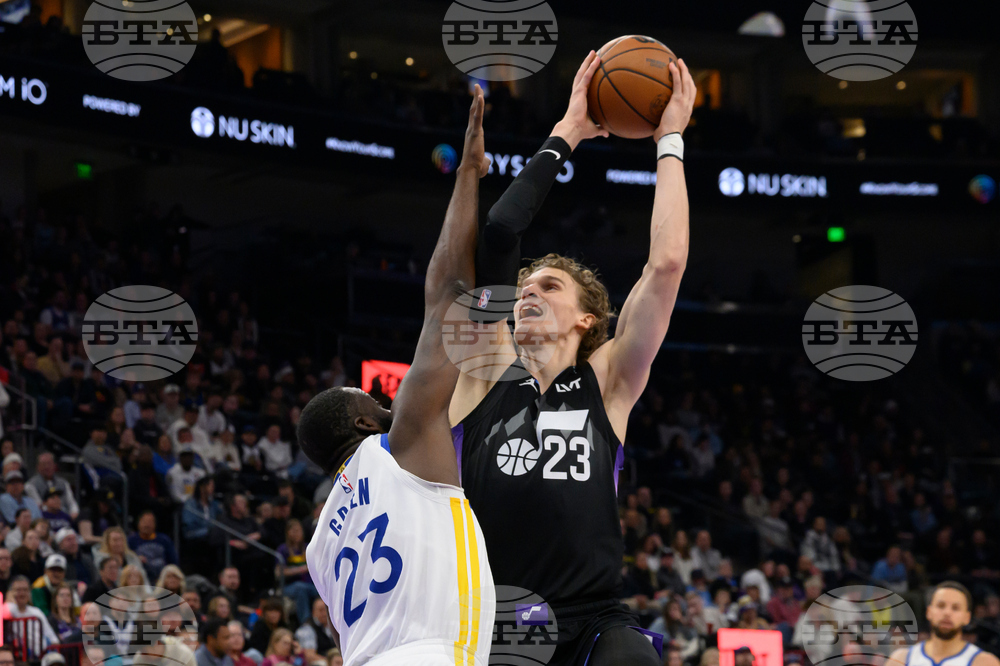 Warriors Jazz Basketball