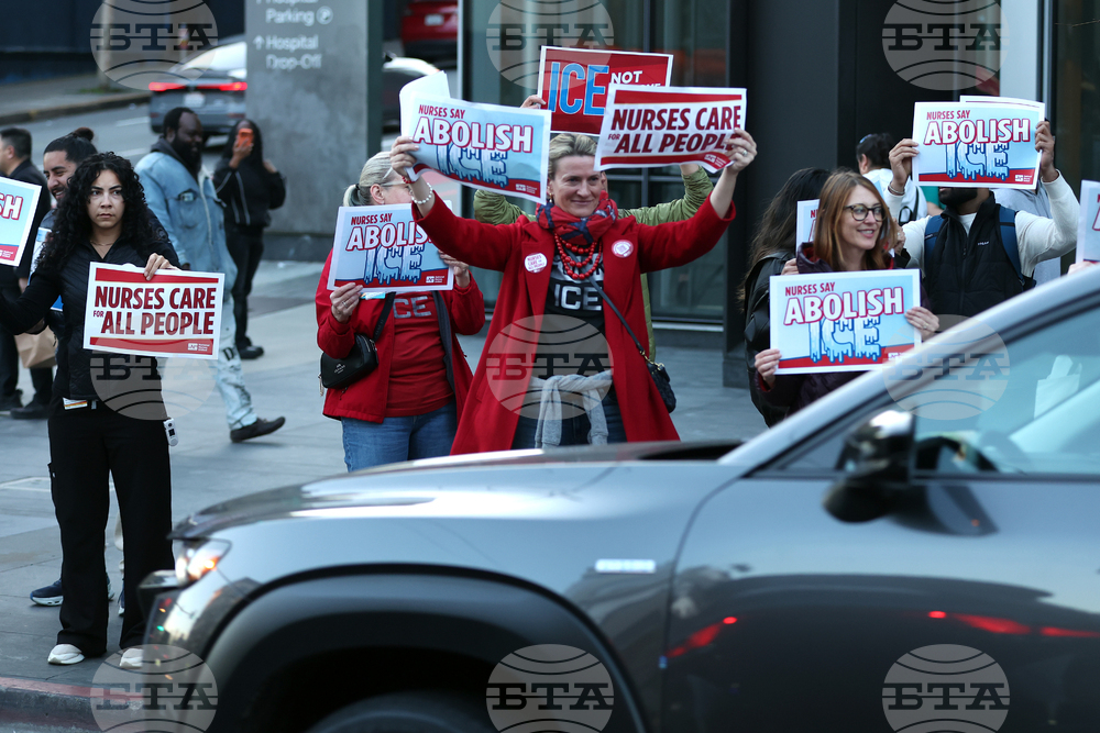 Anti ICE Vigil San Francisco