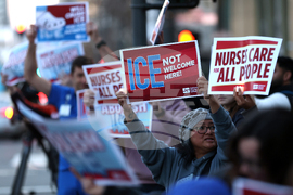 Anti ICE Vigil San Francisco