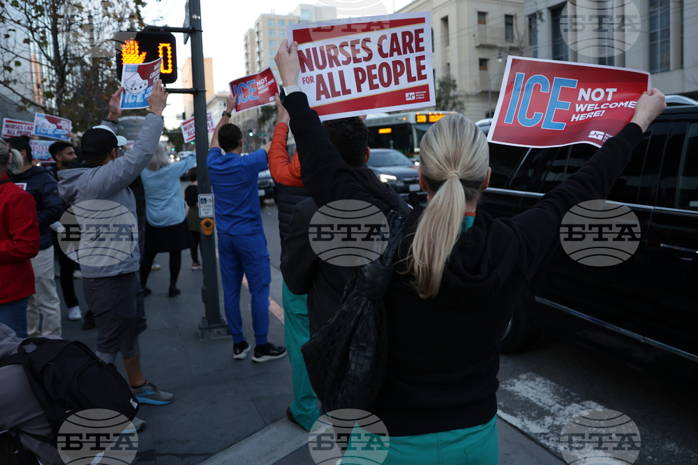 Anti ICE Vigil San Francisco