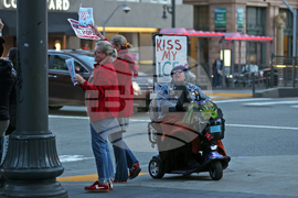 Anti ICE Vigil San Francisco