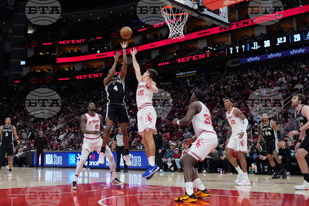 Spurs Rockets Basketball