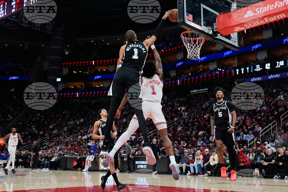 Spurs Rockets Basketball