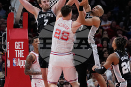 Spurs Rockets Basketball