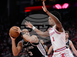 Spurs Rockets Basketball