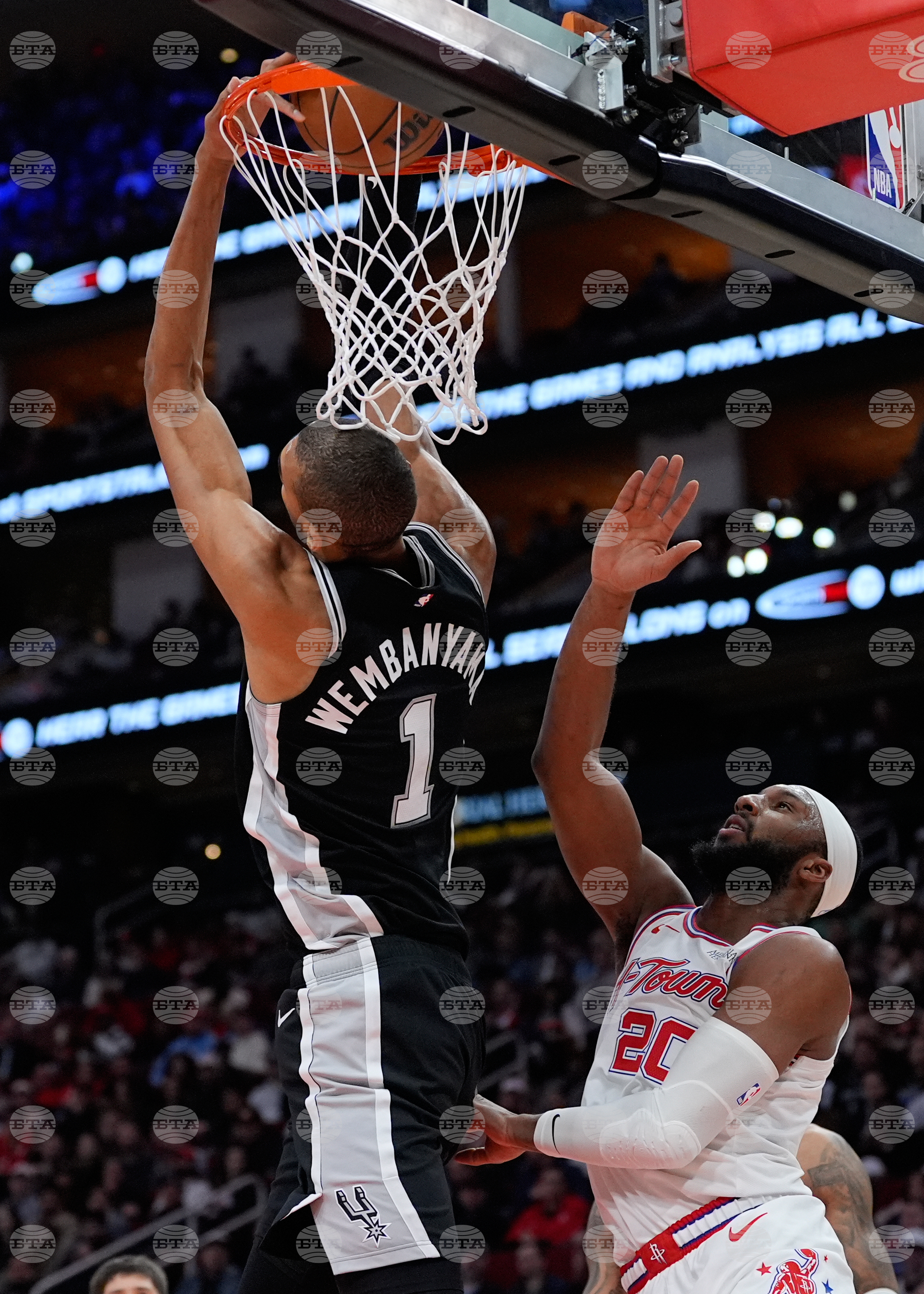 Spurs Rockets Basketball