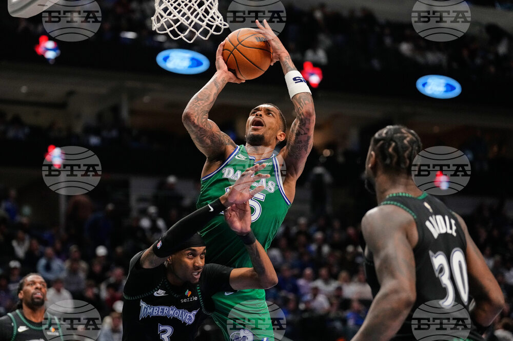 Timberwolves Mavericks Basketball