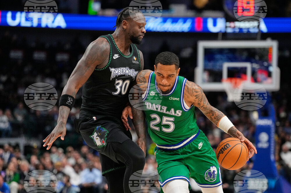 Timberwolves Mavericks Basketball