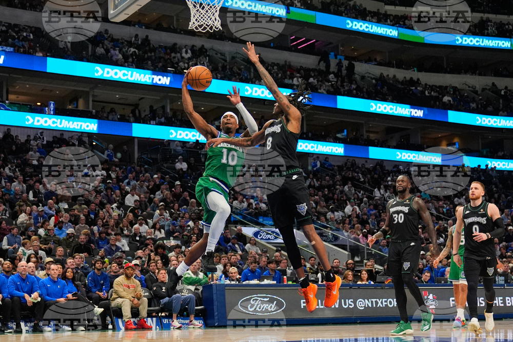 Timberwolves Mavericks Basketball