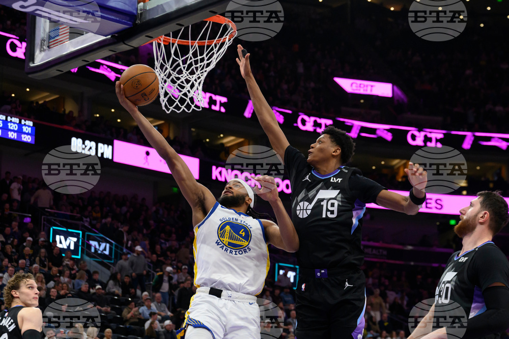 Warriors Jazz Basketball