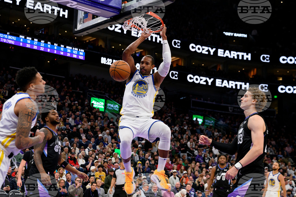 Warriors Jazz Basketball