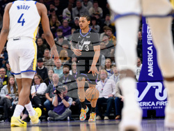 Warriors Jazz Basketball