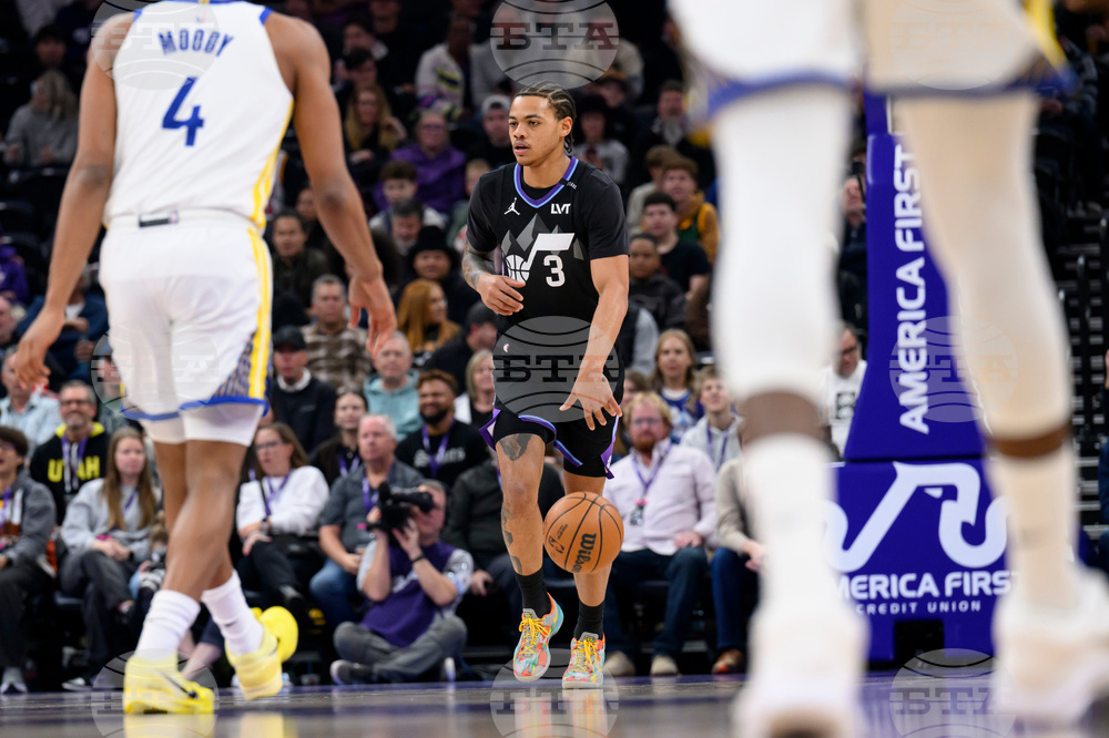 Warriors Jazz Basketball