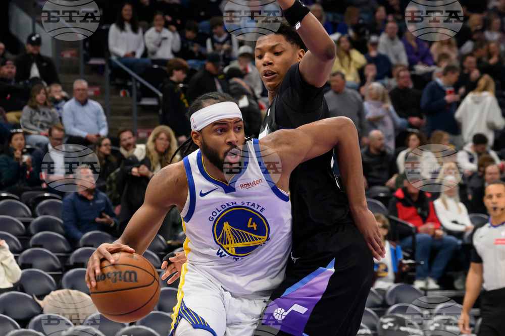 Warriors Jazz Basketball