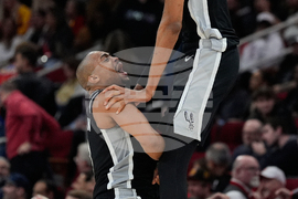 APTOPIX Spurs Rockets Basketball