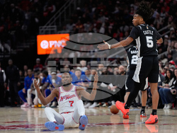 Spurs Rockets Basketball