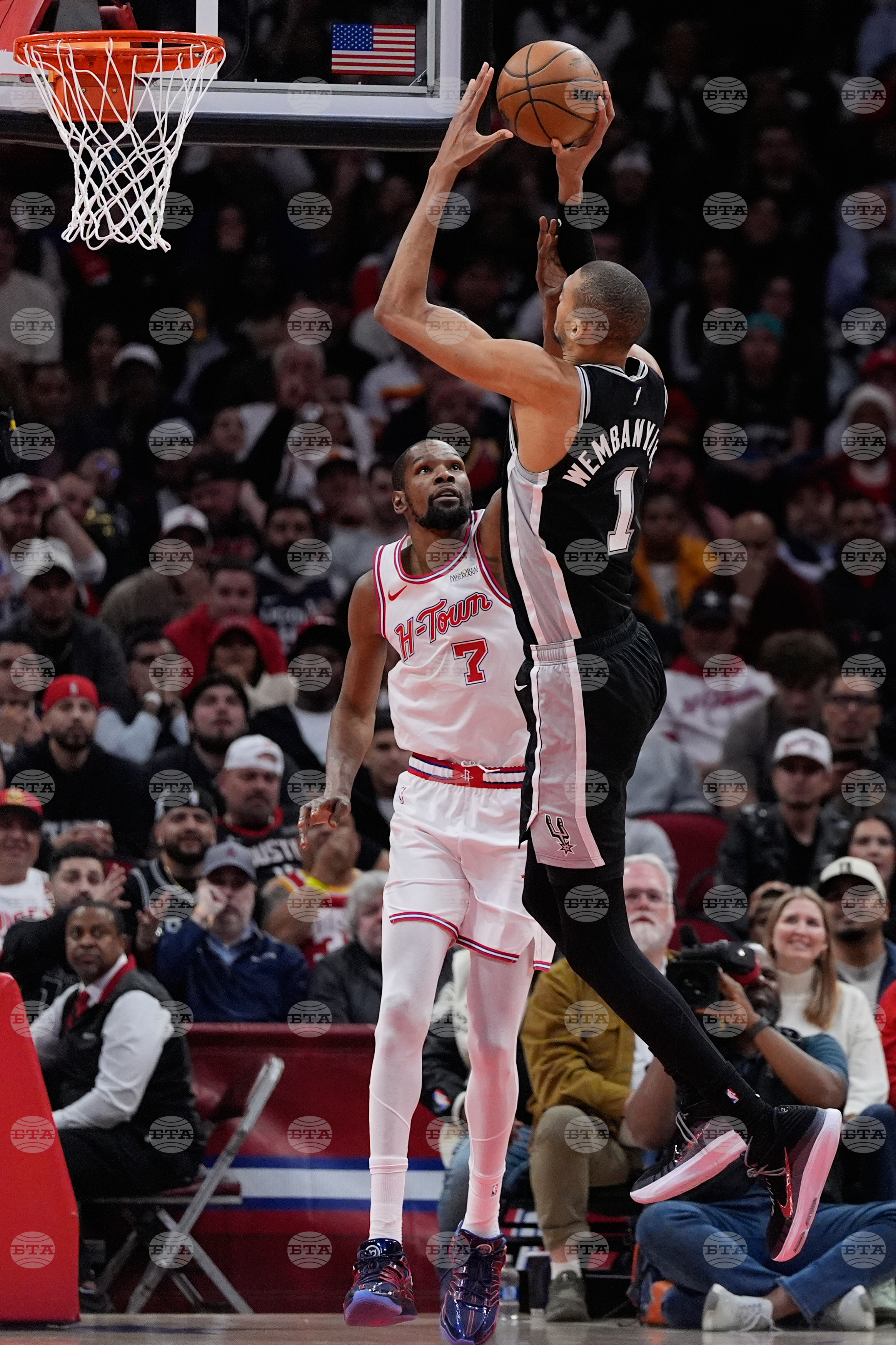 Spurs Rockets Basketball