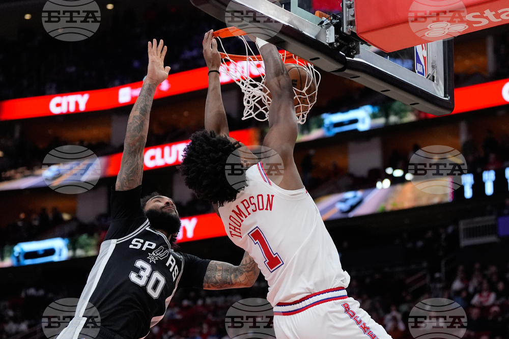 Spurs Rockets Basketball