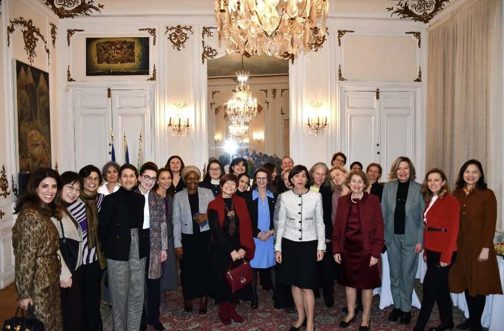 Посланикът на България във Франция Радка Балабанова организира прием за жените посланици към ЮНЕСКО 