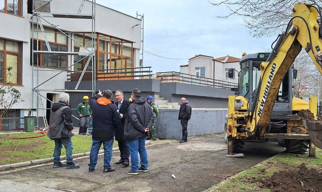 Започна изграждането на нов учебен корпус към СУ "Любен Каравелов" в Несебър 