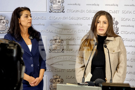 Столичен общински съвет - Ваня Григорова  - Елизабет Асенова - брифинг