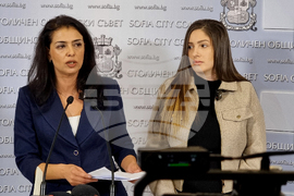 Столичен общински съвет - Ваня Григорова  - Елизабет Асенова - брифинг