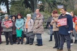 Крушари - протест - ветроенергиен парк