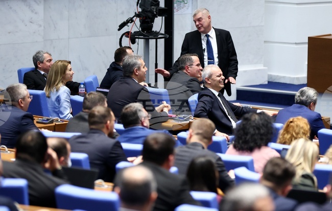 Парламентът започна работа с три декларации на парламентарни групи