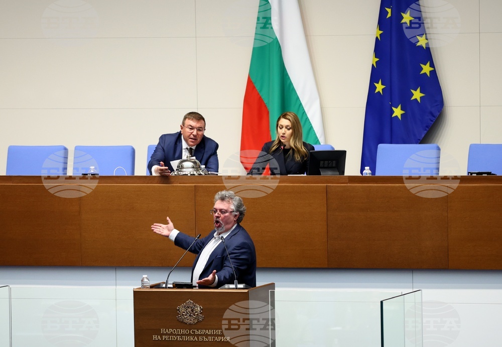 National Assembly Chair Imposes Reprimand on CC-DB MP Peikov for Disrupting Order, Later Removes Him from Sitting