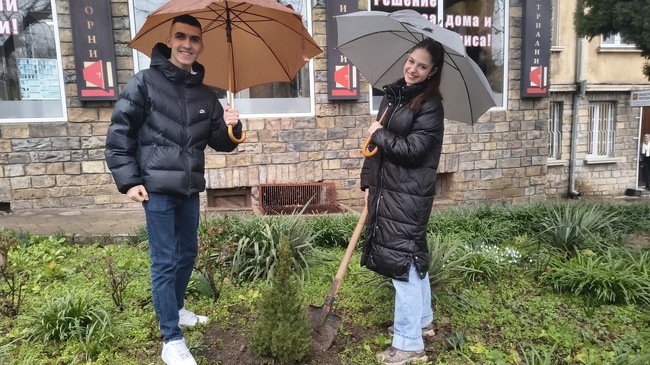 Община Стара Загора: Младите омбудсмани продължават традицията на „Чудната елха“